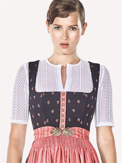 dirndl bluse hochgeschlossen|dirndl blusen.